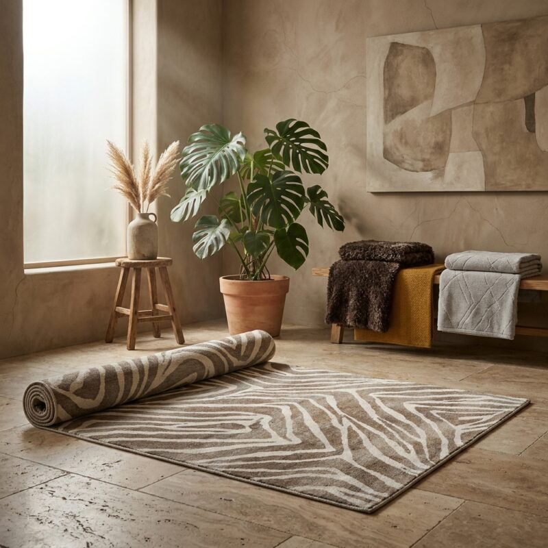 Abol 9243 karpet 160x230 in polypropyleen heatset met zachte poolhoogte