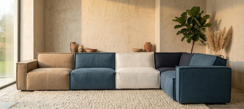 Sofa La Maison  Öko-Leder, Stimmungsbild