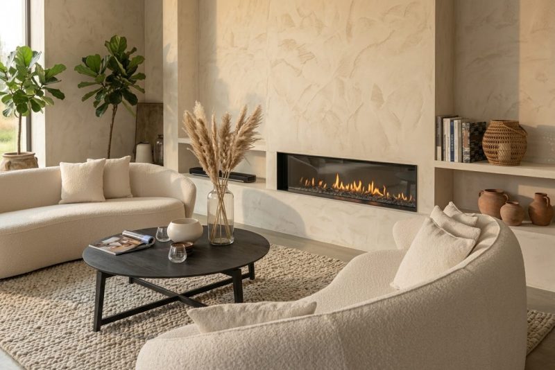 Bank Mogador, in beige, te bestellen in 100+ kleuren, sfeerimpressie