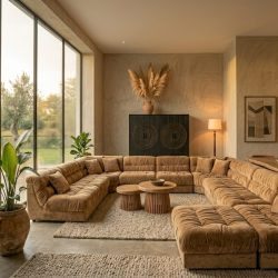 Bank Nook in der Farbe Senf, Hauptfoto