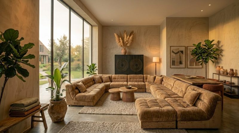 Bank Nook in der Farbe Senf, Hauptfoto