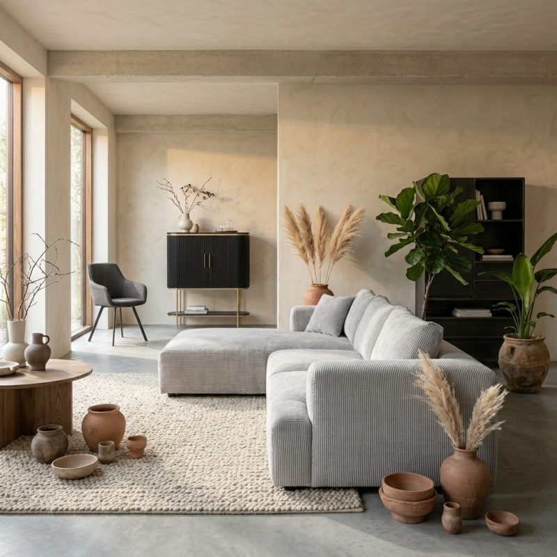 Canterbury 2 5-AR + Chaise L - Mona 120 Taupe, hoofdfoto