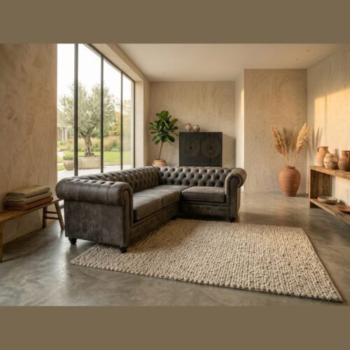 Chesterfield XL, in wabi-sabi sfeer