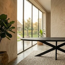 Eettafel Brandy Black | 160 cm | Ovaal, hoofdfoto