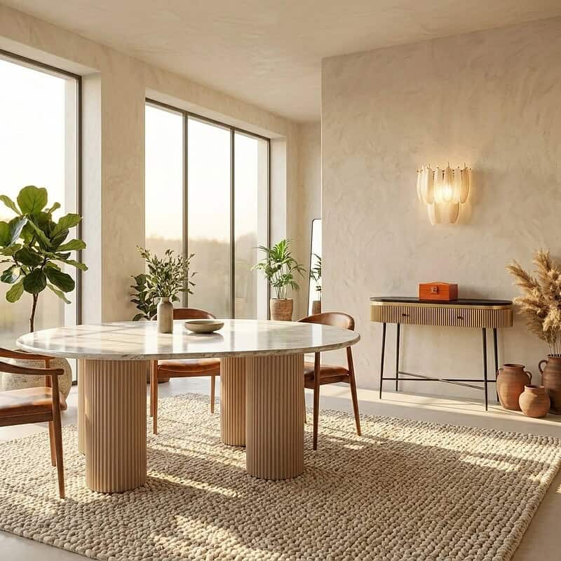 Esstisch Coronel Blush beige 240, Hauptfoto