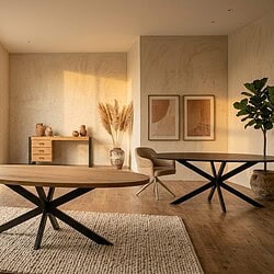 Eettafel Dakota | 210 cm | Ovaal, hoofdfoto