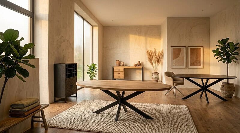 Eettafel Dakota | 210 cm | Ovaal, hoofdfoto