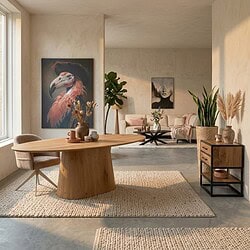 Eettafel Riga | 210 cm | Naturel Eiken, hoofdfoto