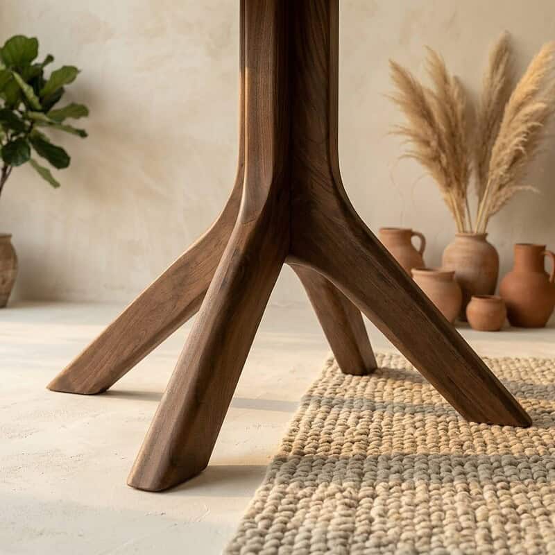 Eettafel Tycho 160x110 cm - lichtbruin, hoofdfoto