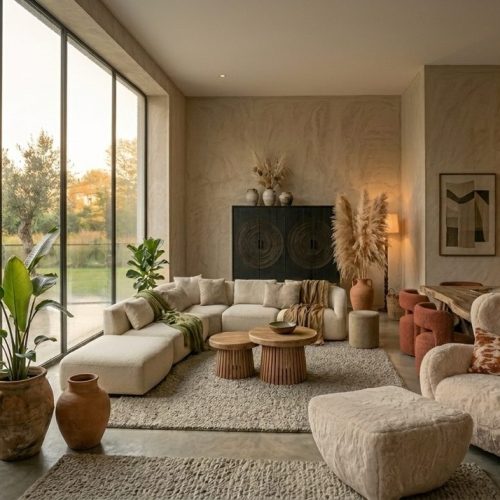 Fauteuil Monica - taupe Asti, van Eleonora, sfeerimpressie