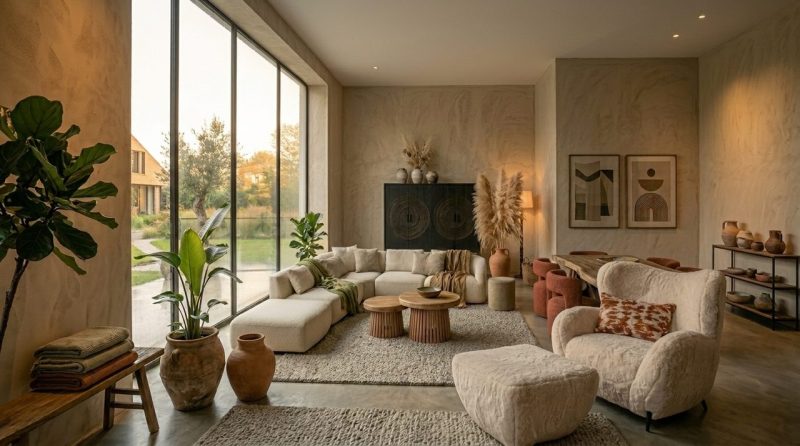 Fauteuil Monica - taupe Asti, van Eleonora, sfeerimpressie