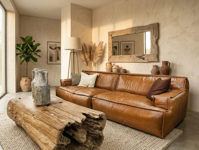 Hoekbank Le Noir | Ribstof, van Easy Sofa, sfeerimpressie