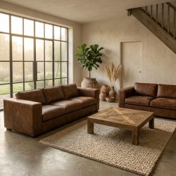 Hoekbank Sassari Walnut, sfeerimpressie