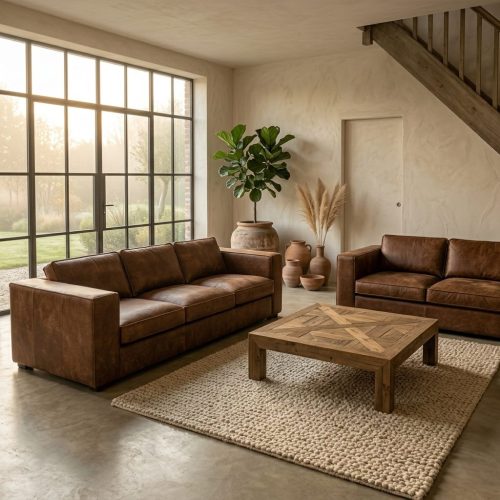 Hoekbank Sassari Walnut, sfeerimpressie