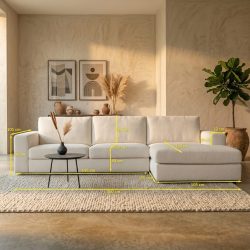 Loungebank Uno Modesto, van Pepp Interiors, sfeerimpressie