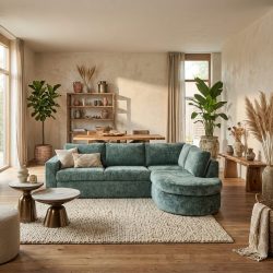 MySofa Alma | 2,5 zits + Divan Rechts | Green, hoofdfoto