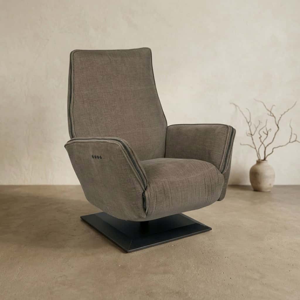 Stoffen relaxfauteuil
