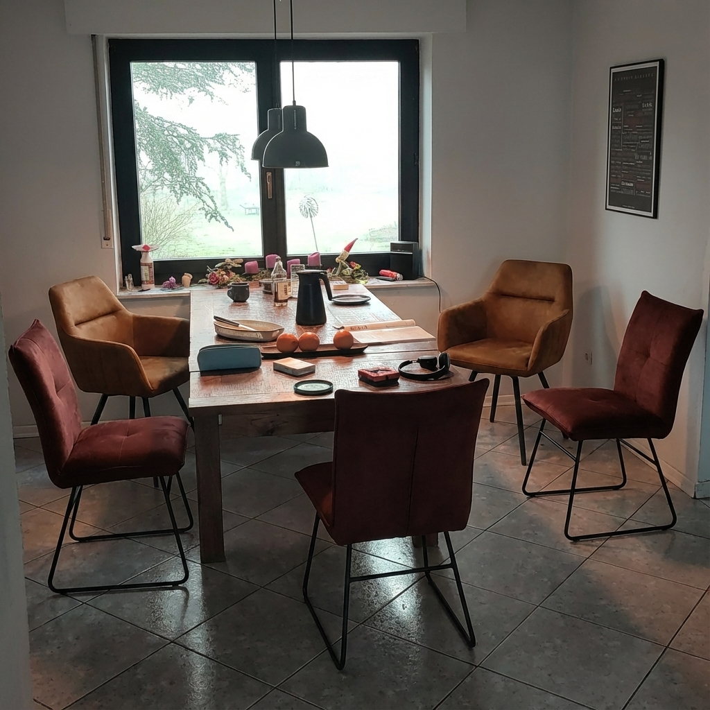 Eetkamerstoel Raaf | Cognac