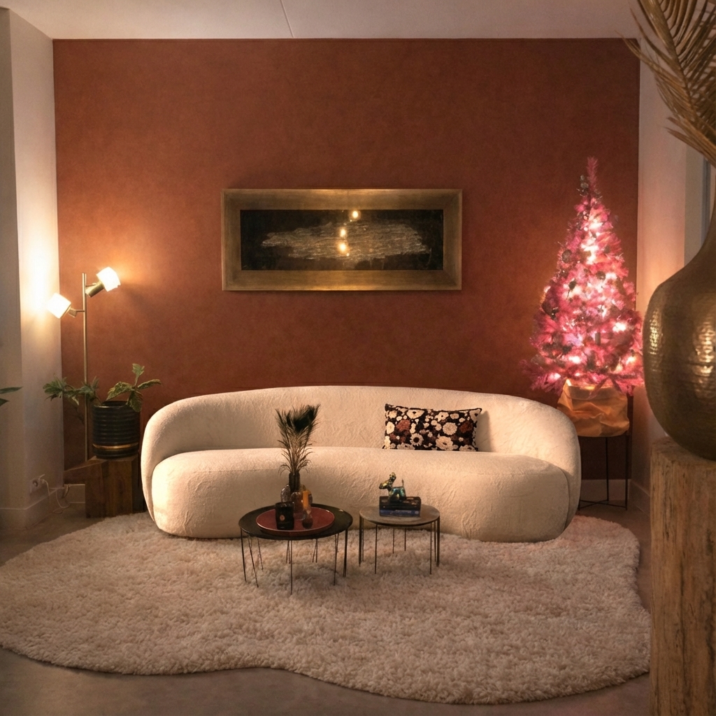 Organische bank Bean – natuurlijke vorm